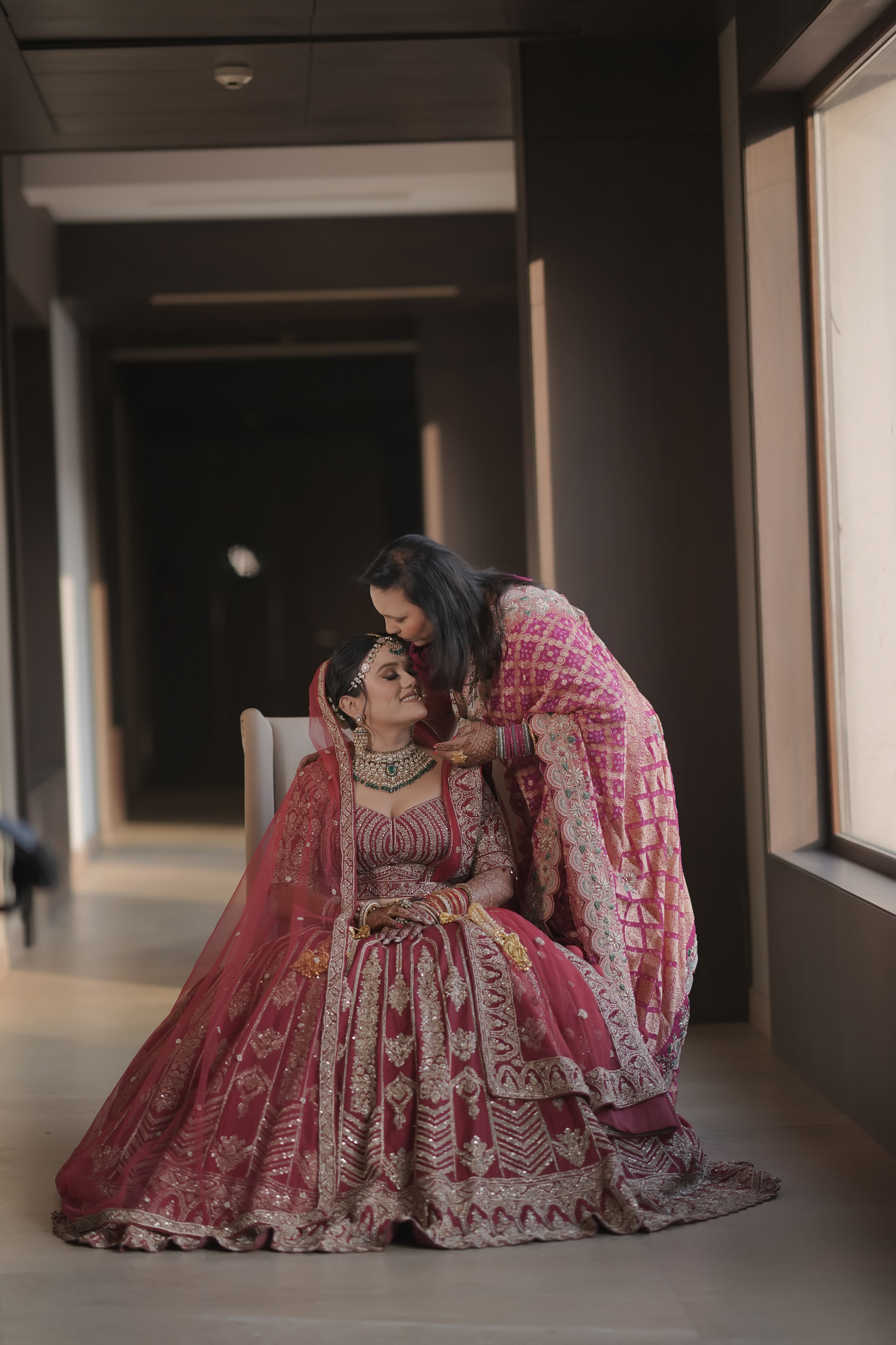 Vishal and Pooja candid