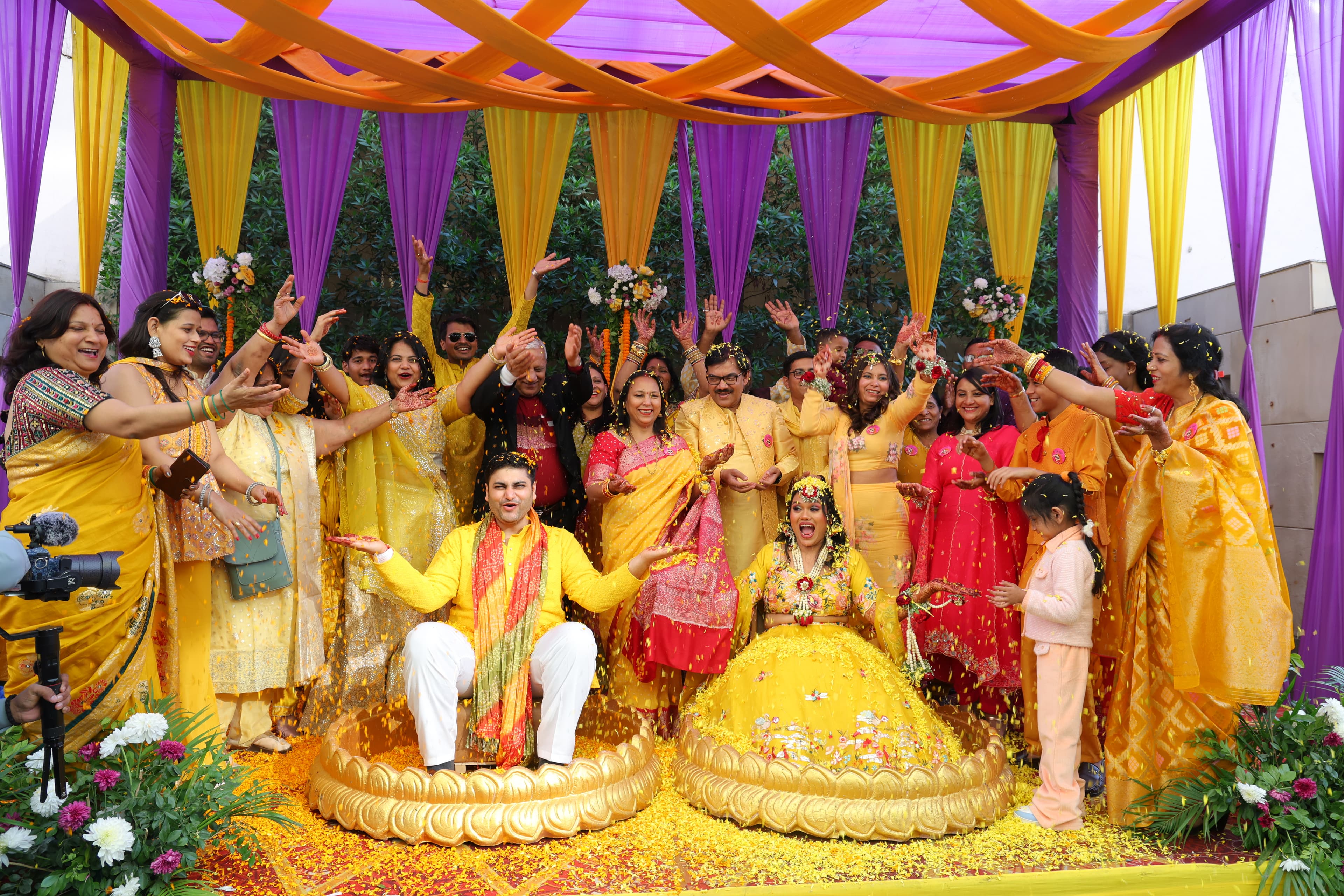 Gun and Khusi wedding story