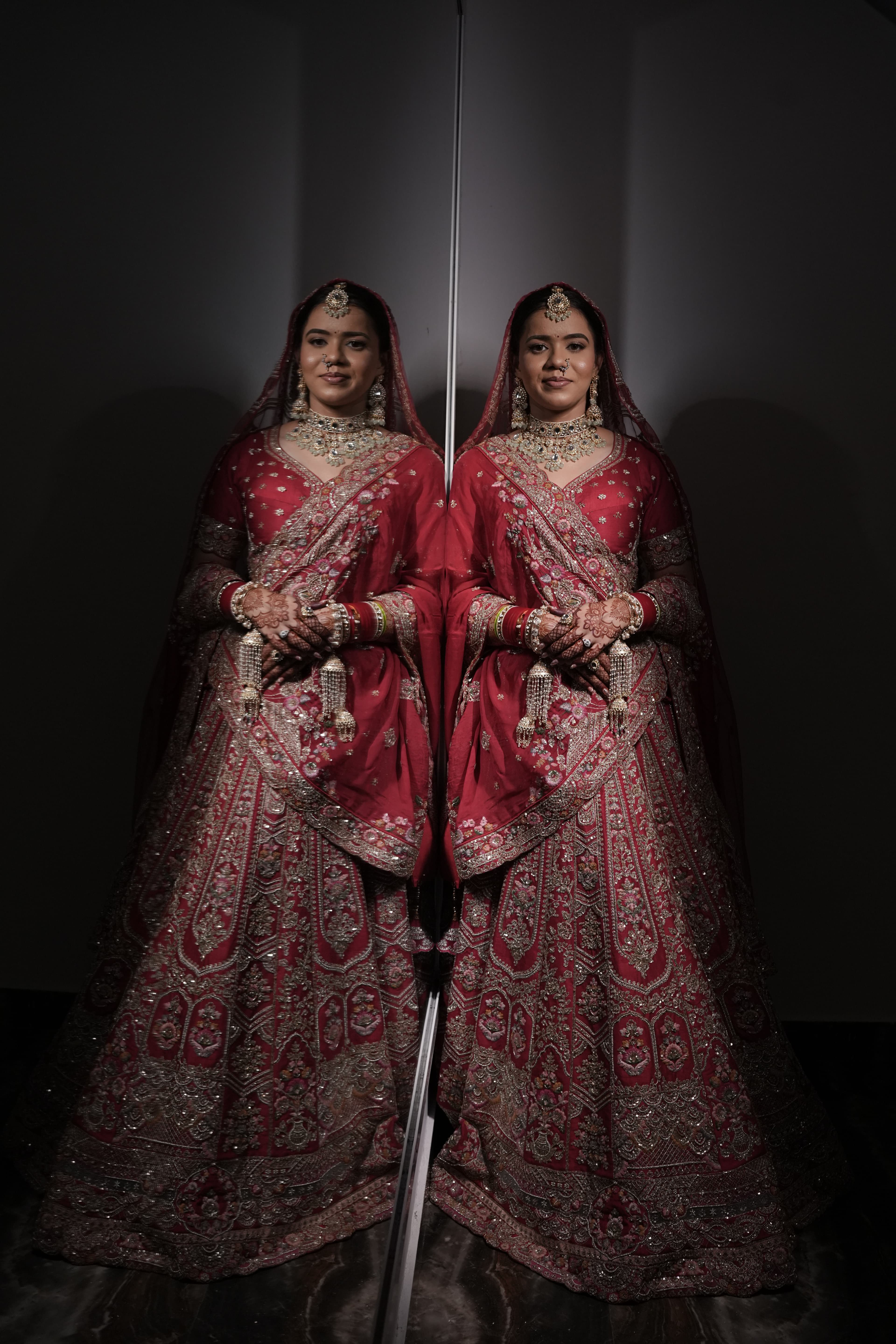 Pre-wedding portrait