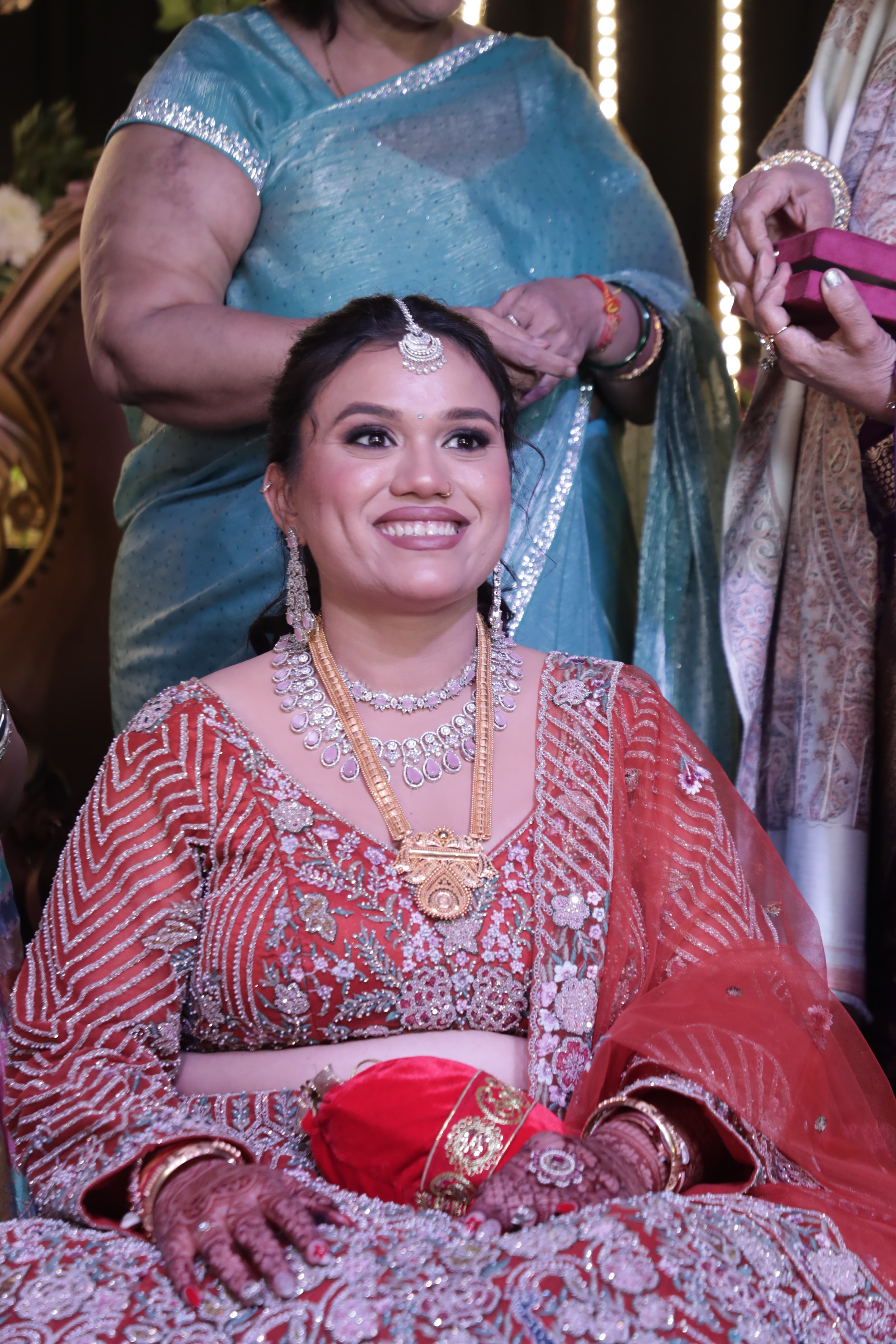 Bride candid