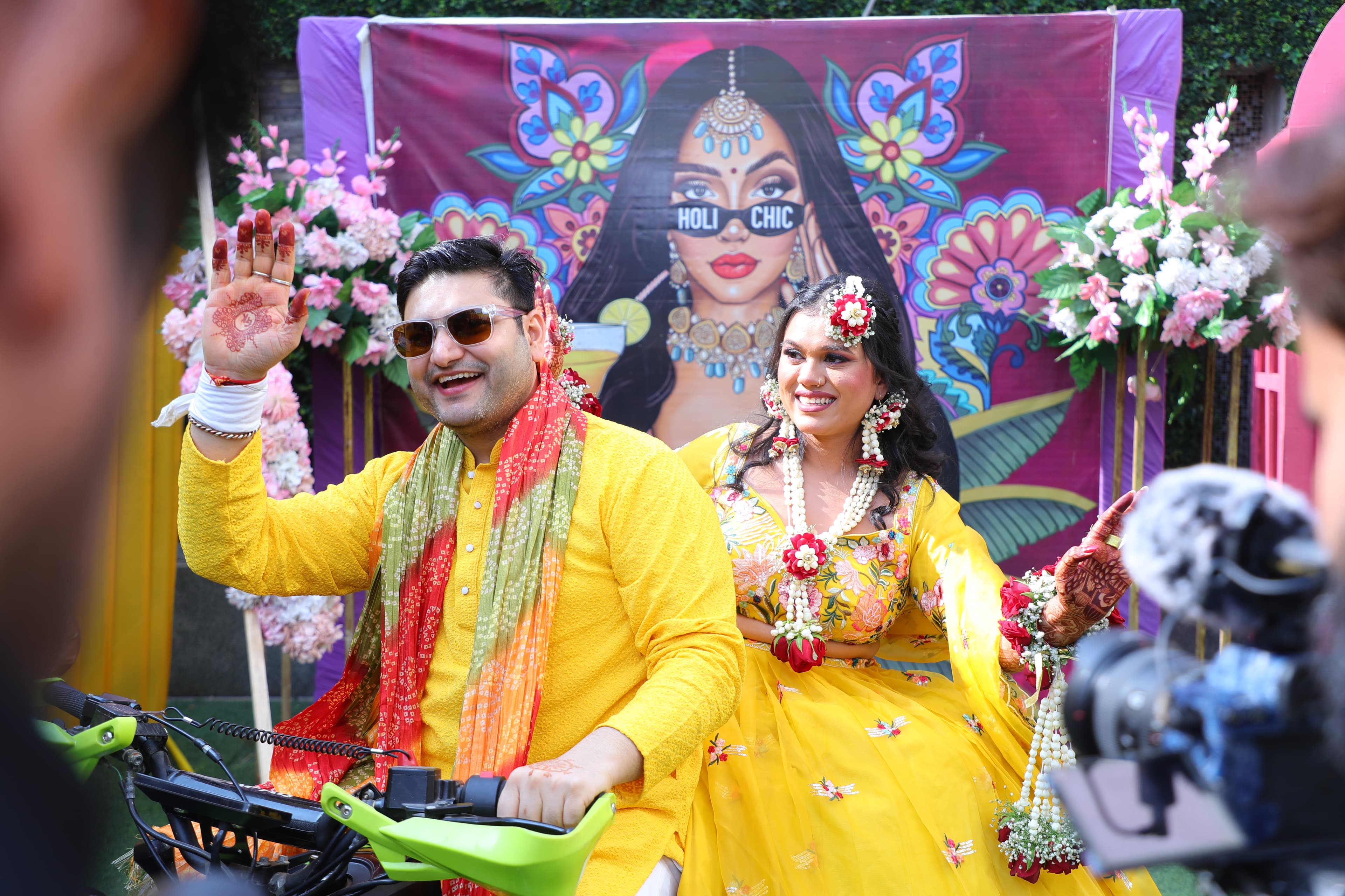 Haldi celebration