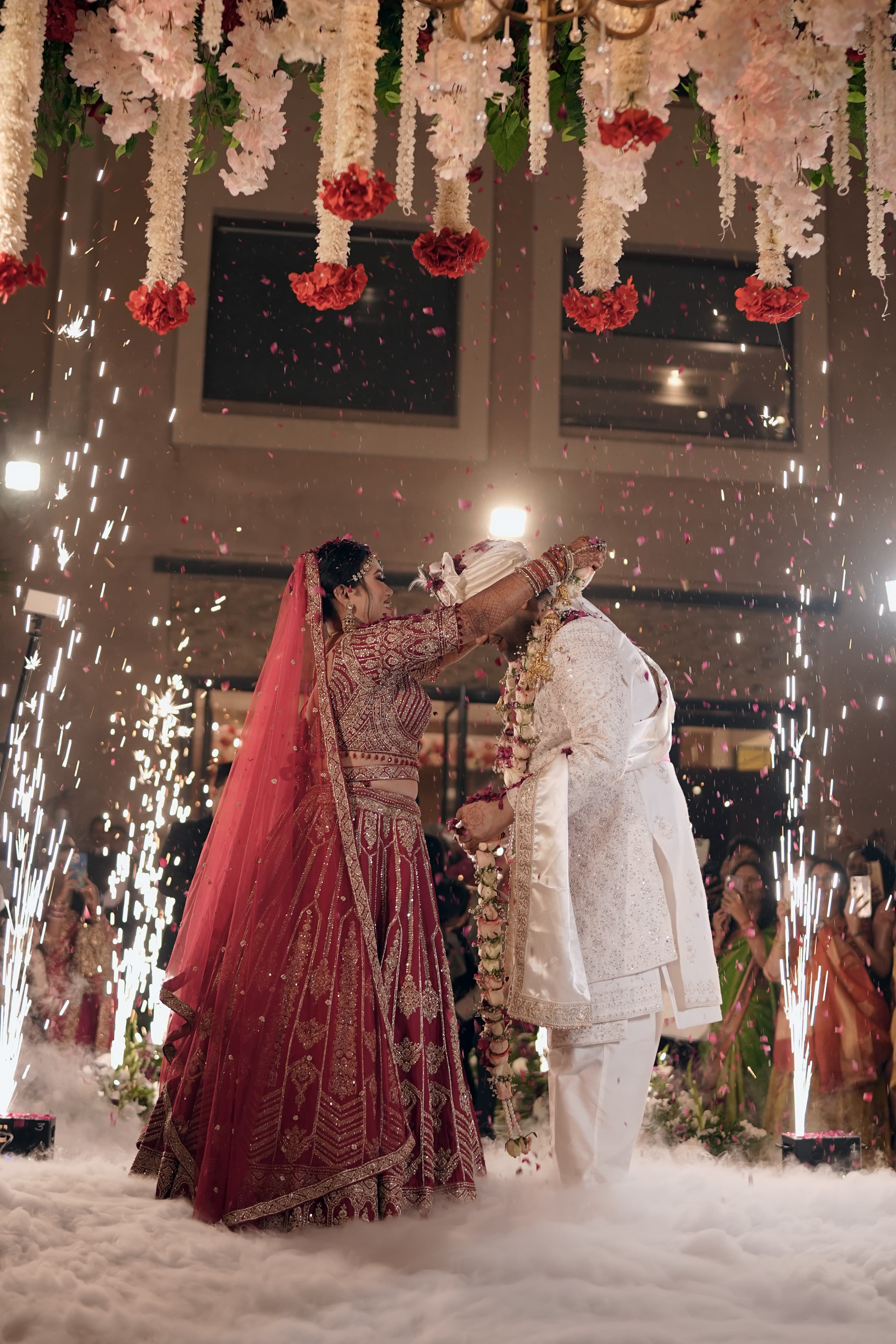 Wedding ceremony moment